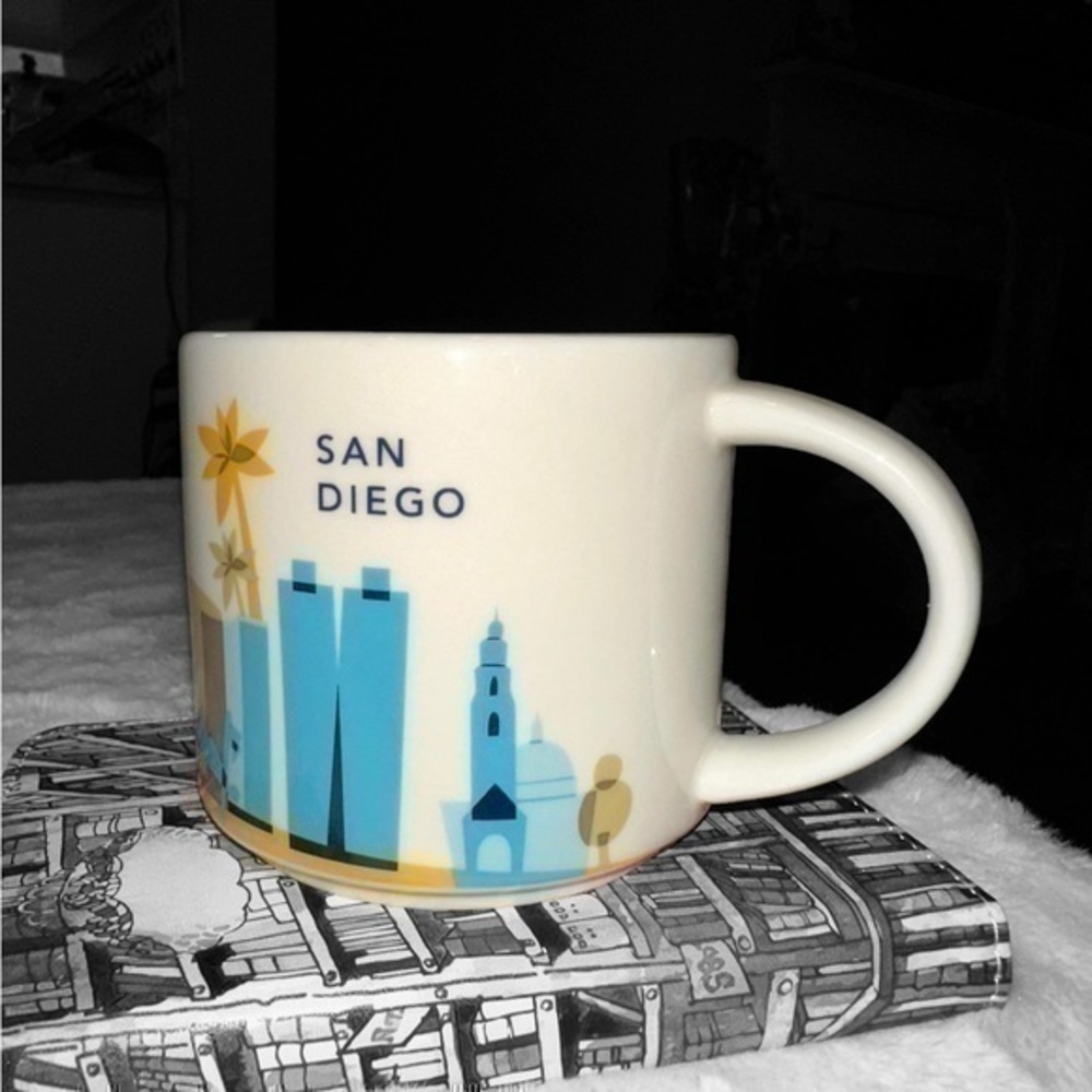 Starbucks San Diego California You Are Here YAH Series Collection Coffee Cup Mug